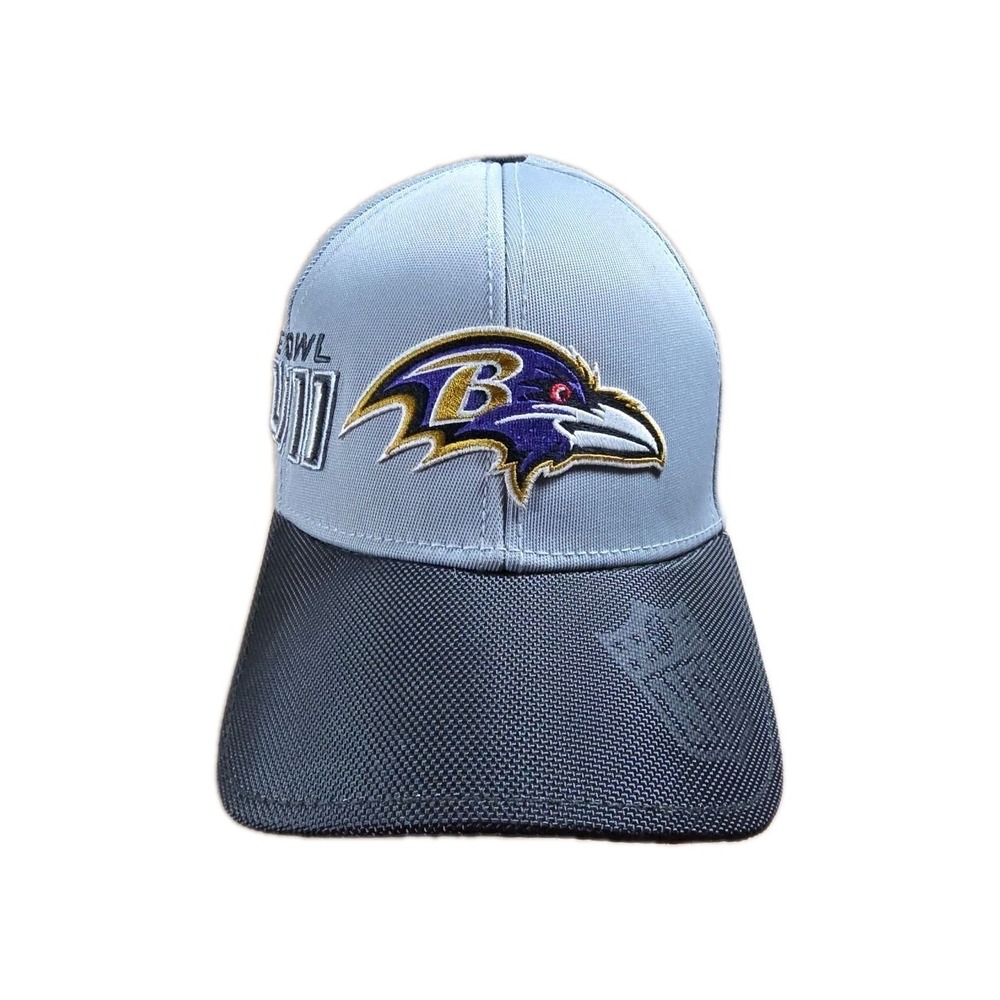 Baltimore Ravens New Era 39THIRTY Super Bowl XLVII Fitted Cap‎ Hat -Size: S/M